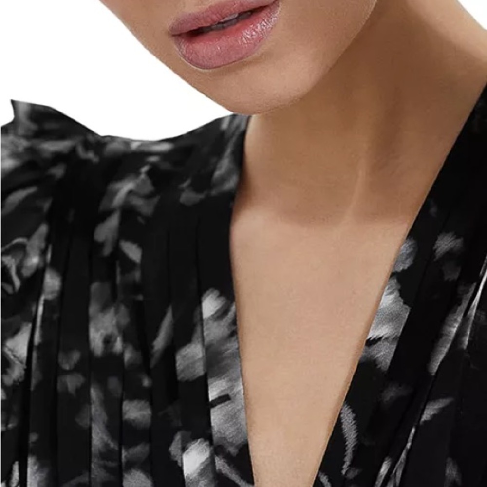 NWT Ghost Flowers Dress / The Kooples / MSRP $355 / Size L - Picture 4 of 8